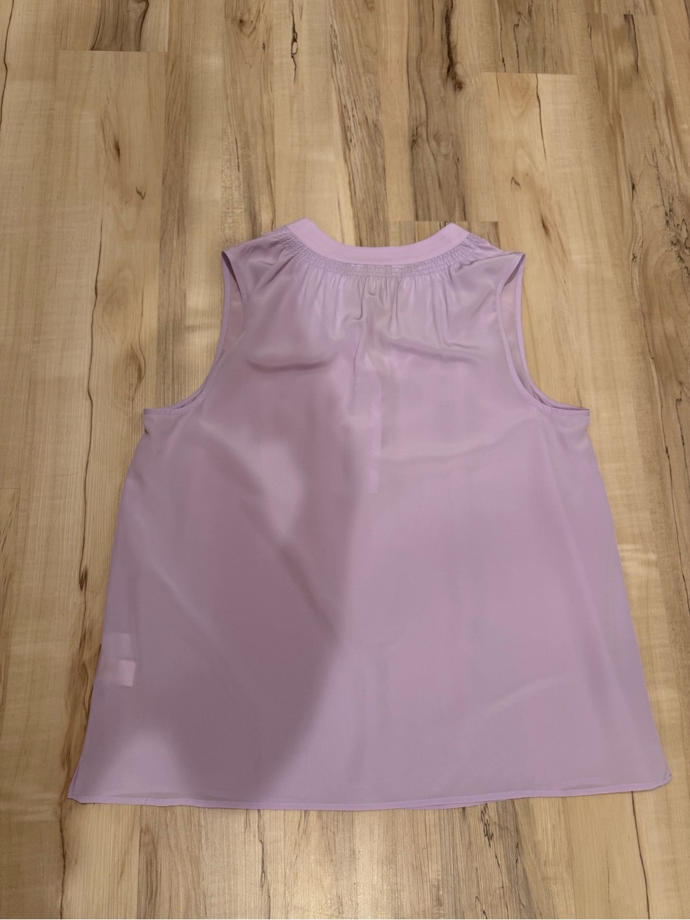 Lilly Pulitzer Lavender Button-Front Blouse - Picture 4 of 4